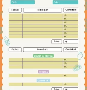 Block Planner de propinas